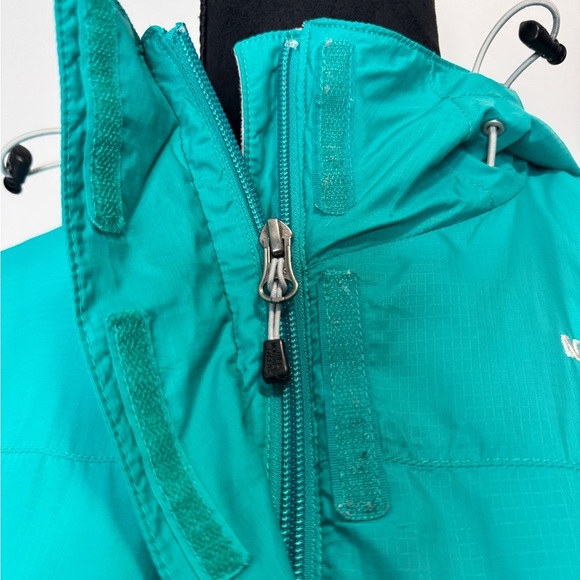 The North Face Porcelain Green Teal Jacket Weather Resistant - Picture 5 of 16